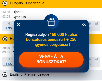 Bónuszok új felhasználók és aktív játékosok számára