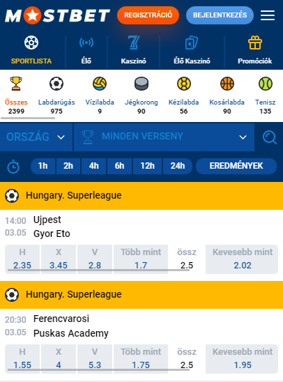 Sportfogadás online